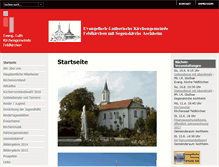Tablet Screenshot of evangelisch-feldkirchen-aschheim.de